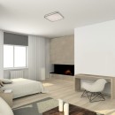 Rabalux 3479 LED mennyezeti lámpa Linden 1x72W | 5800lm | 3000-6500K - szabályozható, távirányító, időzítő, éjszakai üzemmód, csillaghatás, króm, fehér