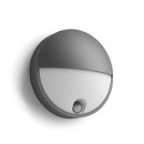 Philips 8721103109996 LED kültéri fali lámpa Capricorn  | 4W integrált LED forrás | 800lm | 2700K | antracit