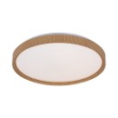 Rabalux 3500 LED mennyezeti lámpa Sherwood 1x50W | 4000lm | 3000-6500K | RGB - távirányító, állítható színhőmérséklet, csillaghatás, időzítő, éjszakai üzemmód, szabályozható, fa