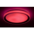 Rabalux 3510 LED mennyezeti lámpa Everest 1x40W | 3200lm | 2700-6500K | RGB - távirányító, állítható színhőmérséklet, memória funkció, időzítő, Wi-Fi, éjszakai üzemmód, szabályozható, ezüst