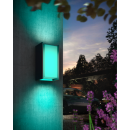 Philips Hue  8721103118578 LED kültéri oszloplámpa Turaco  | 8W integrált LED forrás | 1100lm | 2000-6500K | rgb - színes | fényerőszabályzó | antracit