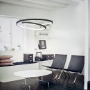 Ideal lux 352435 LED mennyezeti függőlámpa OZ  | 38W integrált LED forrás | 2300lm | 3000K | a kábelen | lehúzható | fehér
