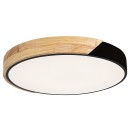 Rabalux 3528 LED mennyezeti lámpa Maple 1x24W | 1890lm | 4000K - fekete, fa, fehér
