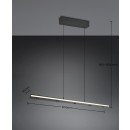 Trio T353010132 LED mennyezeti függőlámpa GRAHAM | 4,5W integrált LED forrás