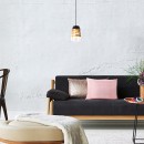 Rabalux 3543 mennyezeti függőlámpa Zenaida 1x60W | E27 - fekete, arany