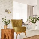 Rabalux 3547 fali lámpa Fedora 1x40W | E14 - világosbarna, arany