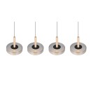 Trio T354910432 LED mennyezeti függőlámpa CELESTE  | 4x7,5W integrált LED forrás | 4x750lm | 3000K
