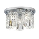 Rabalux 3570 mennyezeti lámpa Rosanna 5x40W | G9 - króm