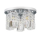 Rabalux 3570 mennyezeti lámpa Rosanna 5x40W | G9 - króm