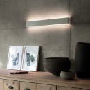 Ideal lux 357119 LED fali lámpa DELTA  | 30W integrált LED forrás | 2170lm | 3000K | króm