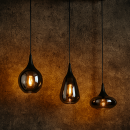 Trio 317000332 függőlámpa Lumina 3x40W | E14 - állítható magasság, fekete