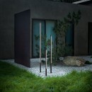 Ideal lux 363721 LED kerti oszloplámpa JEDI  | 7W integrált LED forrás | 330lm | 3000K | antracit
