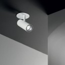 Ideal lux 364766 LED mennyezeti spotlámpa PLAY  | 7W integrált LED forrás | 460lm | 4000K | fehér