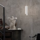 Ideal lux 366494 LED mennyezeti függőlámpa DORICA  | 27W integrált LED forrás | 1480lm | 3000K | lehúzható | a kábelen | bronz