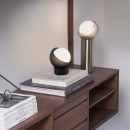 Ideal lux 366517 asztali lámpa BLOOM  G9 | kapcsolóval | fekete