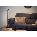Lucide 36712/05/30 LED álló olvasólámpa 1x6W | 270 lm | 2700K - fekete, kábelkapcsoló
