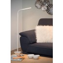 Lucide 36712/05/31 LED álló olvasólámpa Gilly 1x6W | 270 lm | 2700K - fehér, kábelkapcsoló