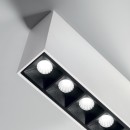 Ideal lux 367354 LED mennyezeti spotlámpa LIKA  | 6W integrált LED forrás | 250lm | 3000K | fehér