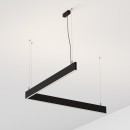 Ideal lux 368832 LED mennyezeti függőlámpa STEEL  | 38W integrált LED forrás | 3050lm | 3000K | lehúzható | a kábelen | fehér