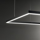 Ideal lux 370484 LED mennyezeti függőlámpa ORACLE  | 44W integrált LED forrás | 2180lm | 3000K | lehúzható | a kábelen | bronz