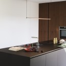 Ideal lux 371825 LED mennyezeti függőlámpa ESSENCE  | 19W integrált LED forrás | 1410lm | 3000K | lehúzható | a kábelen | fekete