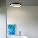 Ideal lux 372075 LED mennyezetre szerelhető lámpa GEMINI  | 30W integrált LED forrás | 1710lm | 4000K | fekete