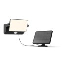 Philips 8721103105653 LED napelemes kültéri fali lámpa Fyns  | 8W integrált LED forrás | 1000lm | 3000K | fekete