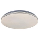 Rabalux 3875 LED fürdőszobai mennyezeti lámpa Toma 1x30W | 2100lm | 4000K | IP44 - csillaghatás, króm, fehér