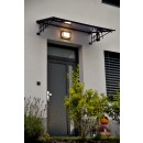 Trio 277860142 LED kültéri fali lámpa Witham 1x10,5W | 1100lm | 2300K+3000K+4000K | IP54 - állítható színhőmérséklet, DIP Switch, antracit