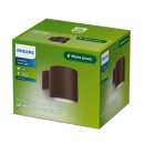Philips 8721103104939 kültéri fali lámpa Fylx GU10 | barna