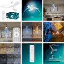 Philips 8721103096005 LED ventilátor világítással Olas  | 30W integrált LED forrás | 2650lm | 3000-6500K | fényerőszabályzó | távirányítás | fehér