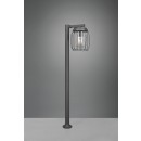Trio 410860142 kerti oszloplámpa Tuela 1x40W | E27 | IP44 - antracit