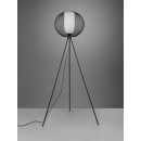 Trio 413900132 állólámpa Filo 1x60W | E27 - lábkapcsoló, fekete