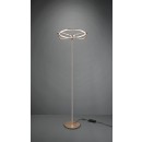 Trio 421210108 Charivari LED állólámpa 1x31W | 3700lm | 3000K | IP20 - fényerő-szabályozási funkció, lábkapcsoló, sárgaréz