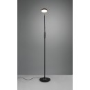 Trio 423310132 LED állólámpa Monza 1x12W | 1400lm | 2300+3000+4000K - memóriafunkció, szabályozható, rugalmas kar, fekete
