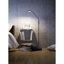 Trio 423310132 LED állólámpa Monza 1x12W | 1400lm | 2300+3000+4000K - memóriafunkció, szabályozható, rugalmas kar, fekete