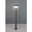 Trio T430561142 LED kerti oszloplámpa MACKENZIE  | 8W integrált LED forrás | 800lm | 3000K
