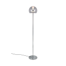 Trio T431610106 LED állólámpa FLYNT  | 11W integrált LED forrás | 1x1150lm | 2300+3000+4000K | kapcsolóval | fényerőszabályzó | króm | átlátszó