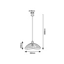 Rabalux 3958 LED asztali lámpa Balor 1x5W | 320lm | 4000K - fekete, fehér