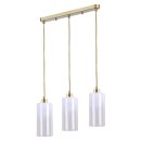 Rabalux 4480 mennyezeti függőlámpa Panthea 3x40W | E27 - arany, fehér