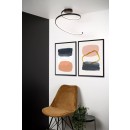 Lucide 46199/25/30 LED mennyezetre szerelhető  lámpa Maxence 1x24W | 1140lm | 3000K - fekete, szabályozható