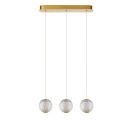 Lucide L134991260 LED mennyezeti függőlámpa CINTRA  | 3x4,7W integrált LED forrás | 3x283lm | 2700K