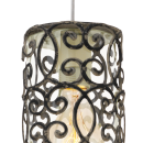 Eglo VINTAGE 49201 Függőlámpa CARDIGAN barna patinás 1X60W