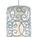 Eglo VINTAGE 49202 CARDIGAN Függőlámpa szürke patinás 1X60W