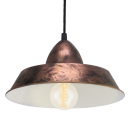 Eglo VINTAGE 49243 AUCKLAND Függőlámpa antik réz 1X60W