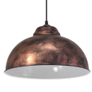 Eglo VINTAGE 49248 Függőlámpa TRURO 2 réz antik 1X60W
