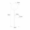 Zuma Line 002177-026161 fali lámpa ORBIT E27
