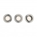 Philips 50393/17/PN süllyesztett spotlámpa készlet Donegal 3x5,5W|GU10
