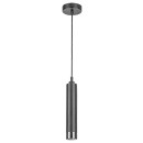 Rabalux 5076 mennyezeti függőlámpa Zircon 1x5W | GU10 - fekete, ezüst
