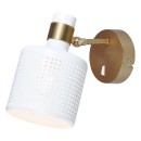 Rabalux 5091 fali lámpa Alberta 1x9W | E27 - arany, fehér